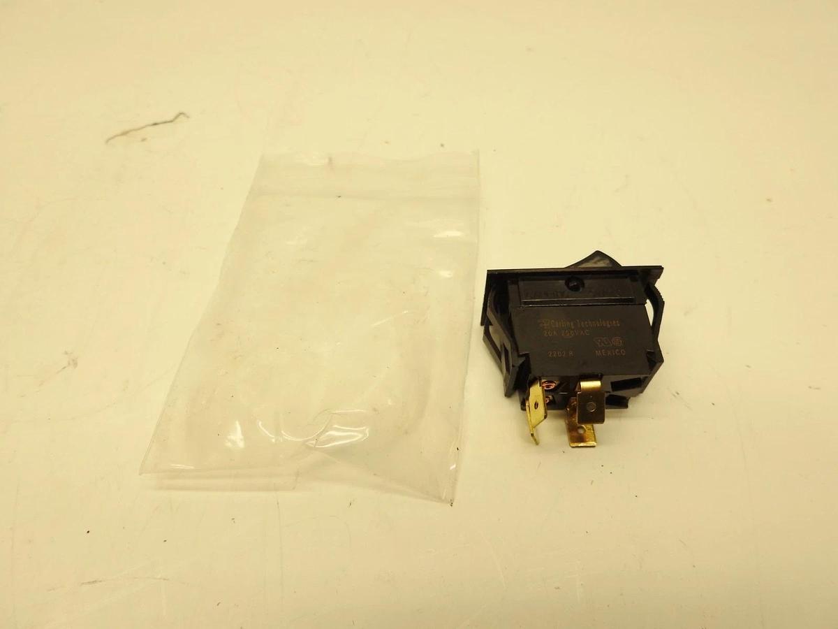 New Oem Carling 200a 250vac 2202r Rocker Switch