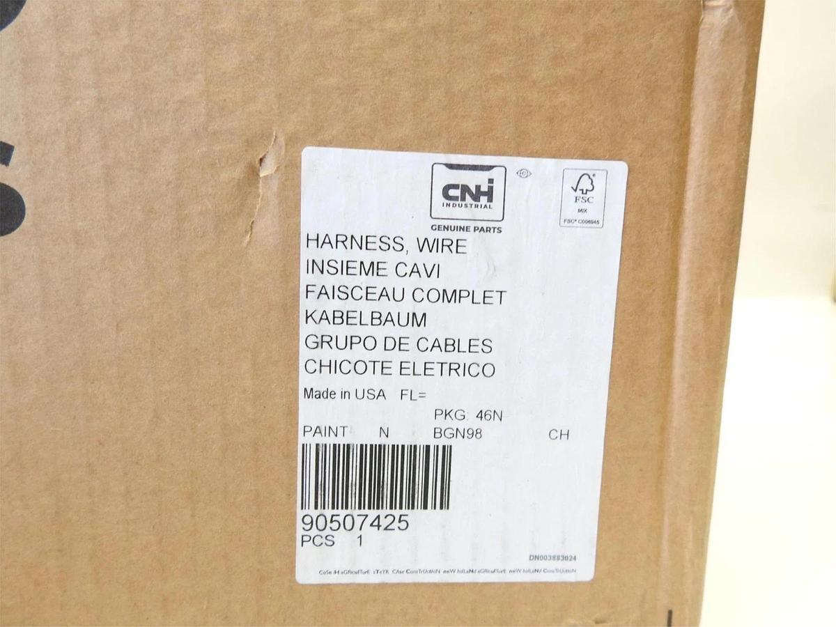 New Oem Case New Holldand CNH Wiring Harness 90507425