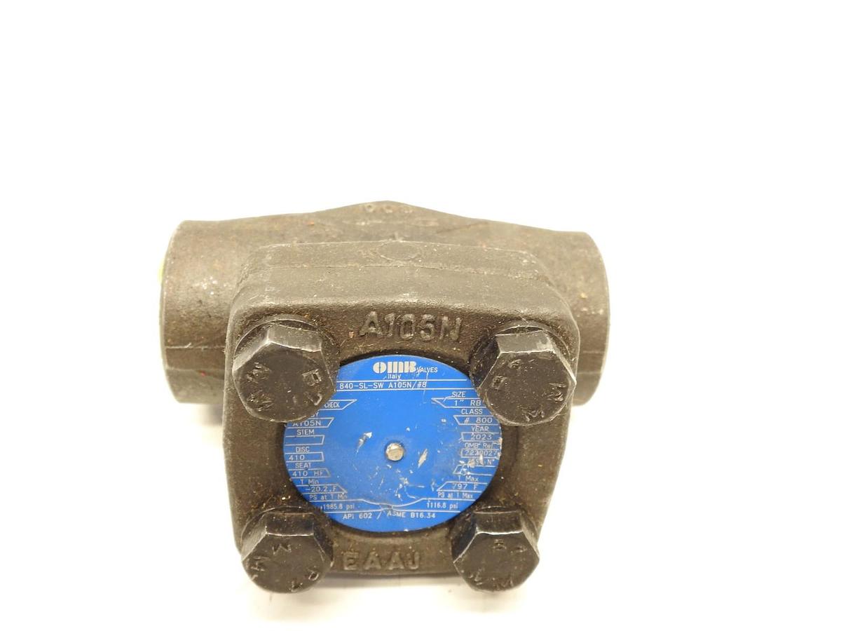 840-SL-SW, OMB VALVES A105N GATE VALVE 1" Class 800