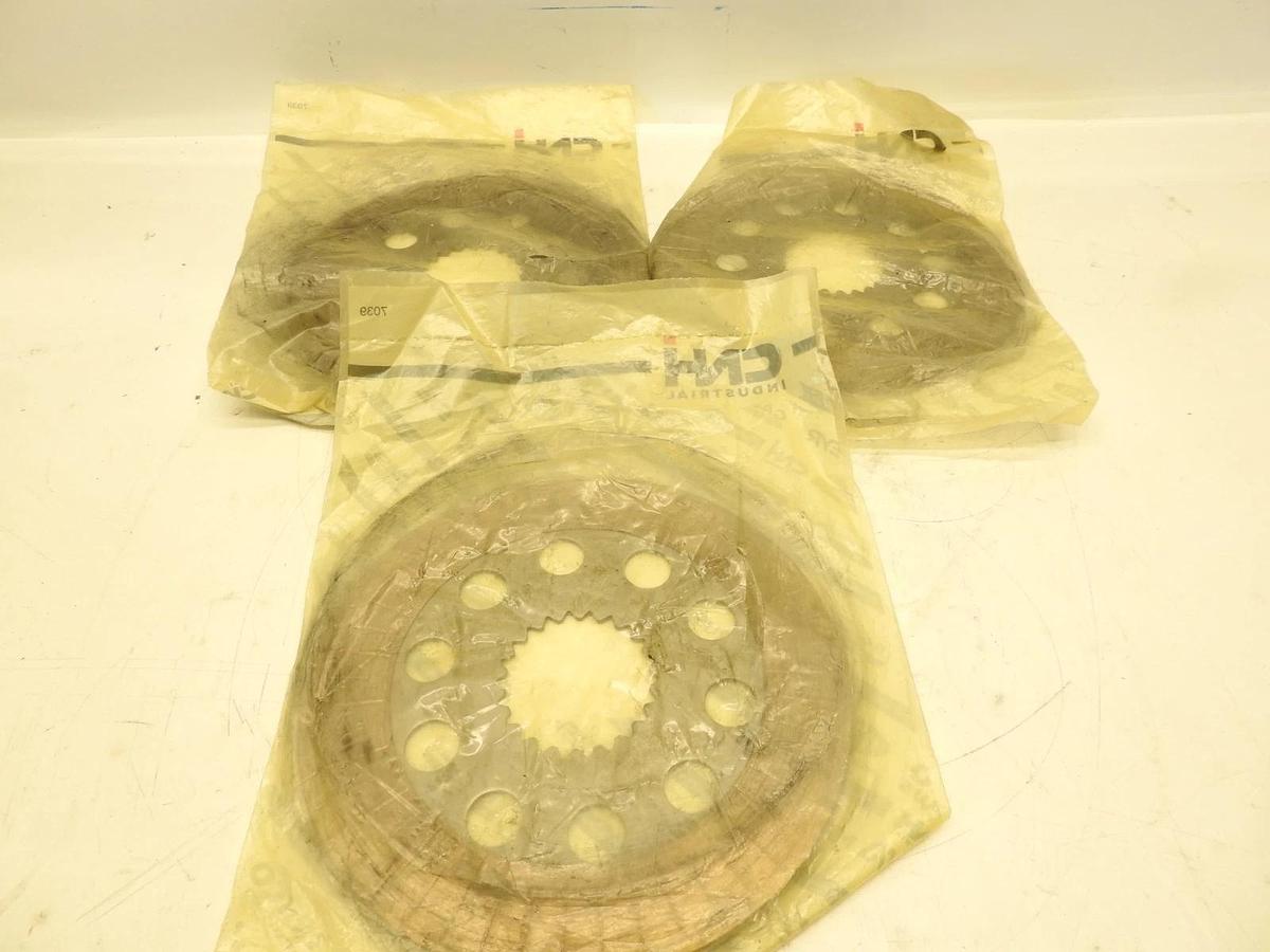 3Pk Oem CNH Brake Friction Disk Compatible With Ford Tractors 2600, 2610, 2810,