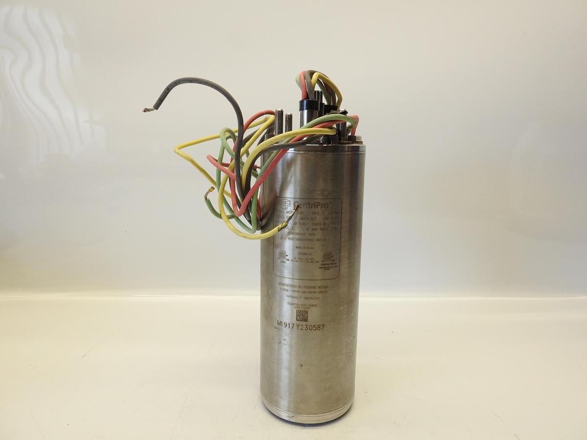 Goulds Centripro M07412-01 , 3/4 HP 3-Wire 4" Submersible Pump Motor