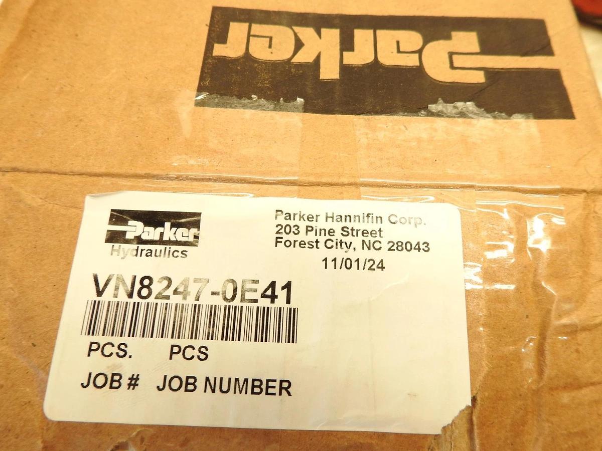 New Genuine Oem Parker VN8247-0E41 Hydraulic Valve