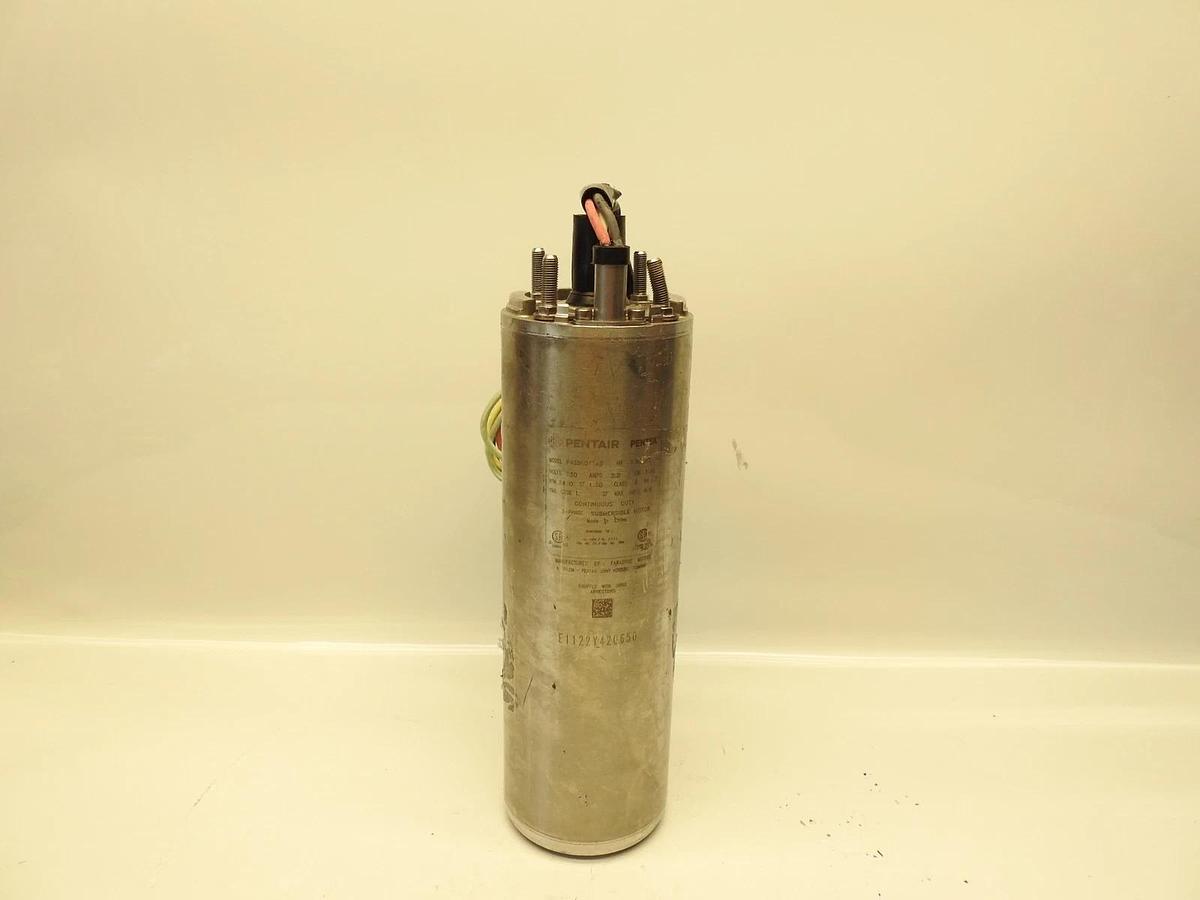 Pentair P43B0015A3 Stainless Submersible 1.5HP Well Pump Motor 230V / 3-Wire 3PH