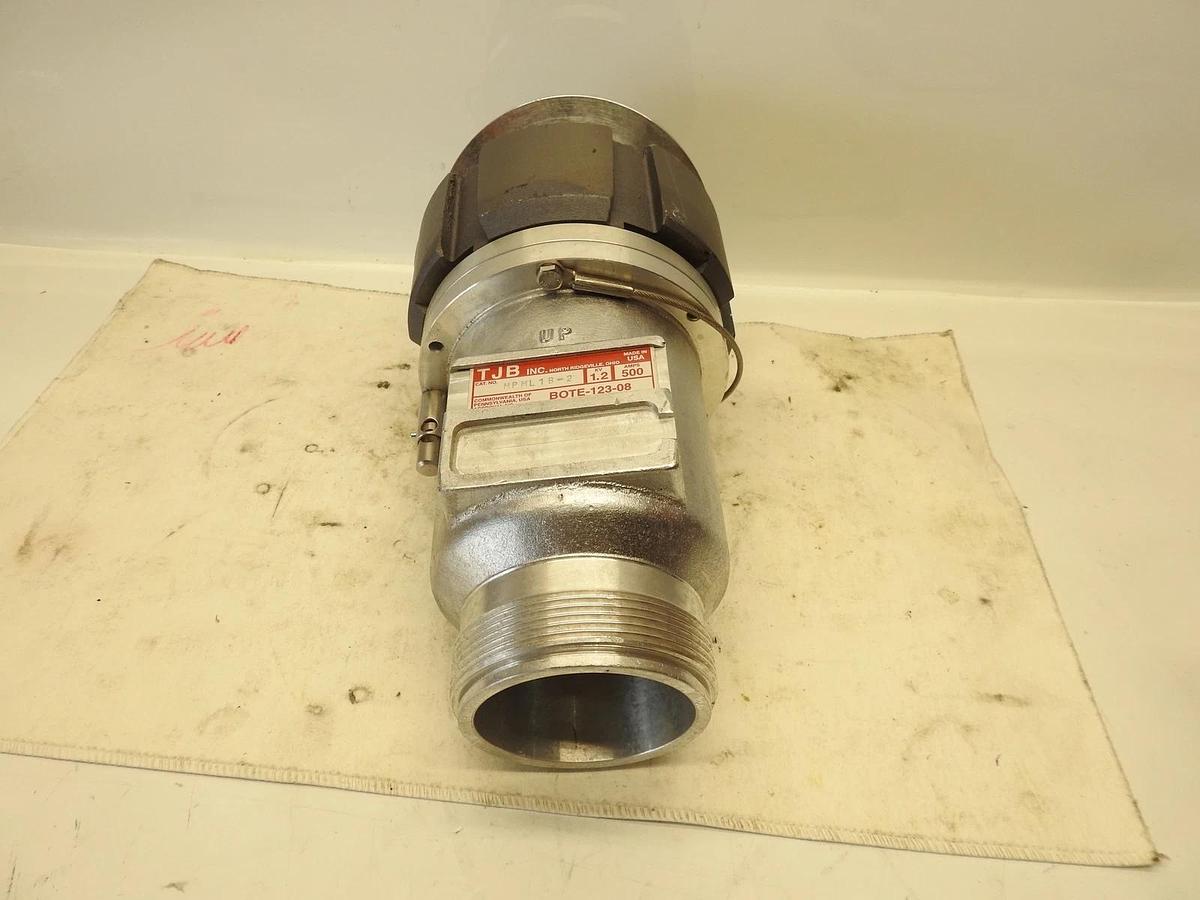 New TJB inc Coupler BOTE-123-08 MPML1B-2  1.2 KV  500 AMPS