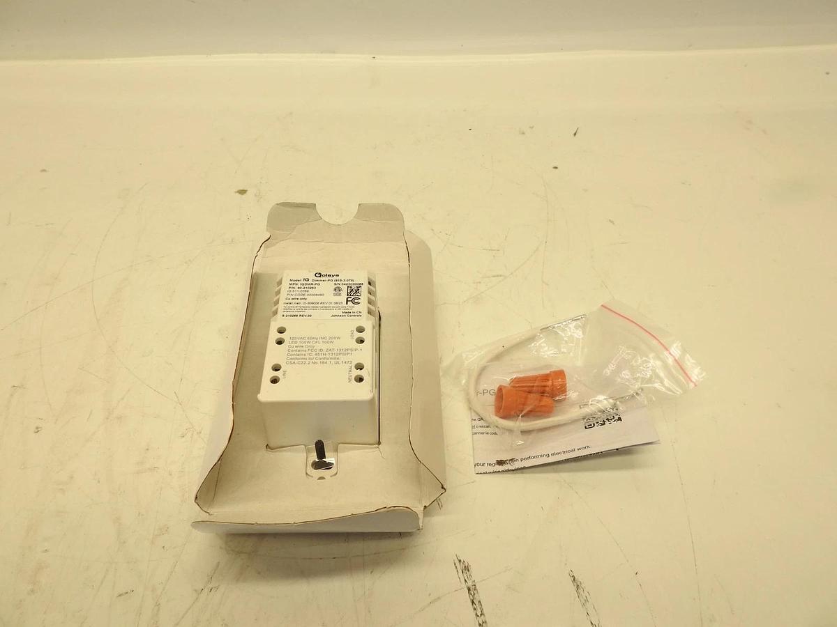 Qolsys IQDMR-PG IQ Dimmer-PG PowerG In-Wall Dimmer Switch