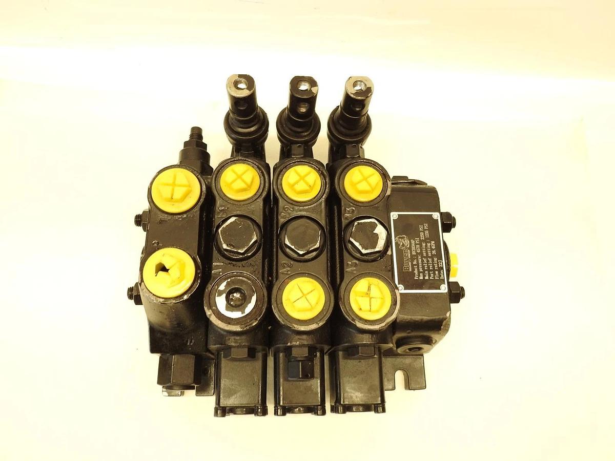 New Oem Buyers Products BV20344P 21 GPM Valves 4-Way with 2 Port Reliefs and Pow