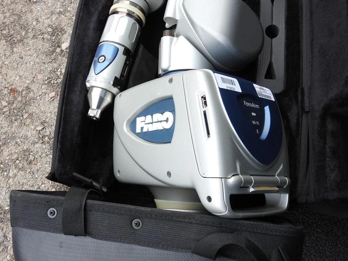 AS IS! Faro Edge Laser Measuring Scan Arm + HD Scanner & Accessories