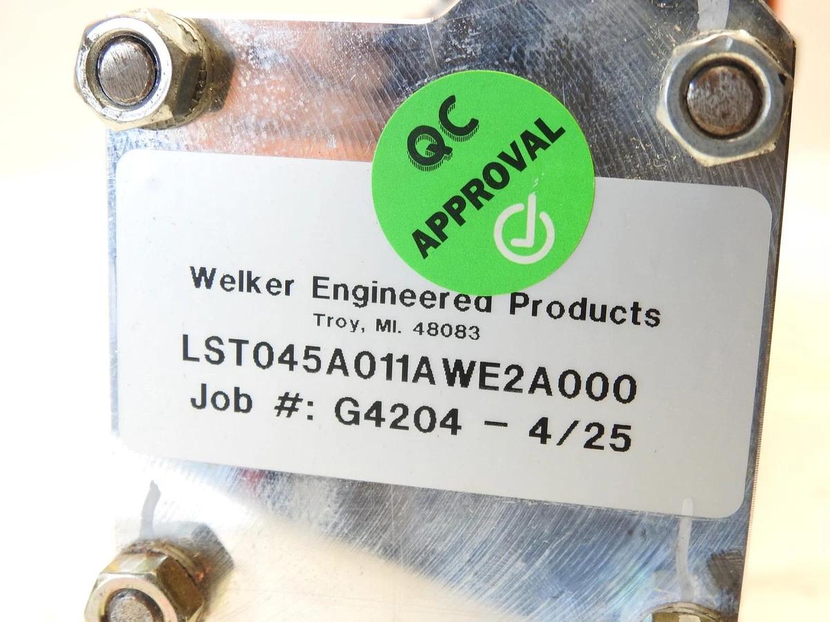 New Welker WC-2182-LST-045-01 Pneumatic Cylinder Parts Positioner