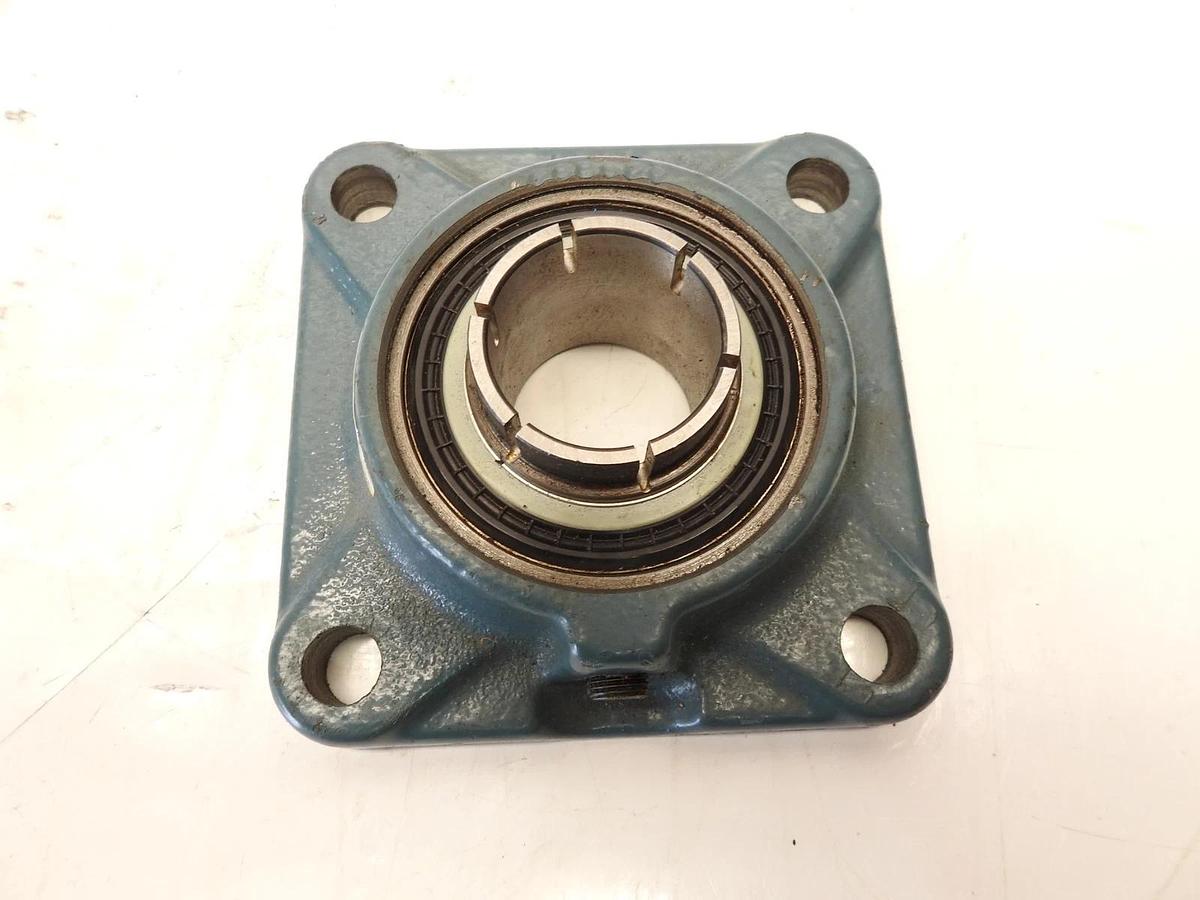 Dodge F4B-DL-107 1-7/16" bore 4-Bolt Flange Ball Bearing with Concentric Collar