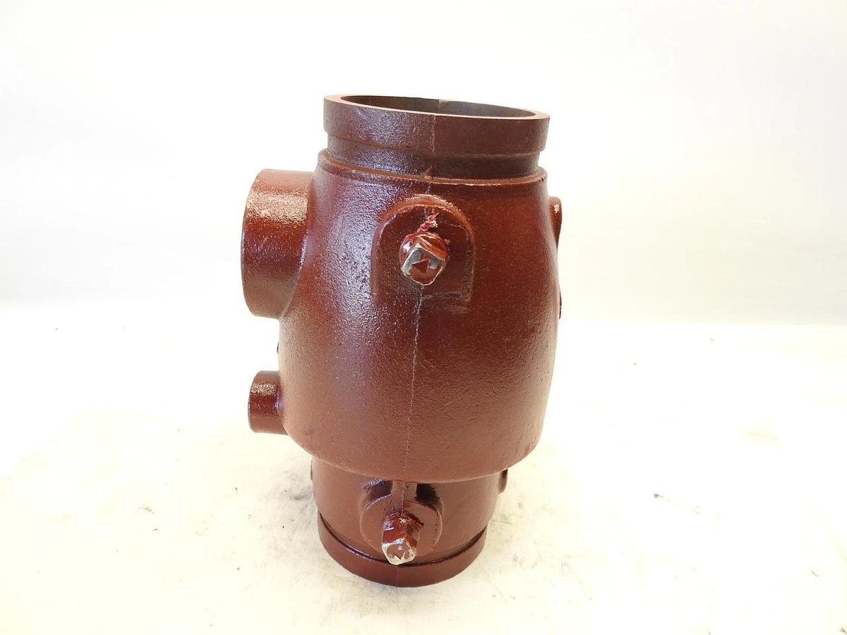 Viking 08539 Swing Check Valve Fire Sprinkler G-1 4in 4" Grooved G1 4 Groove