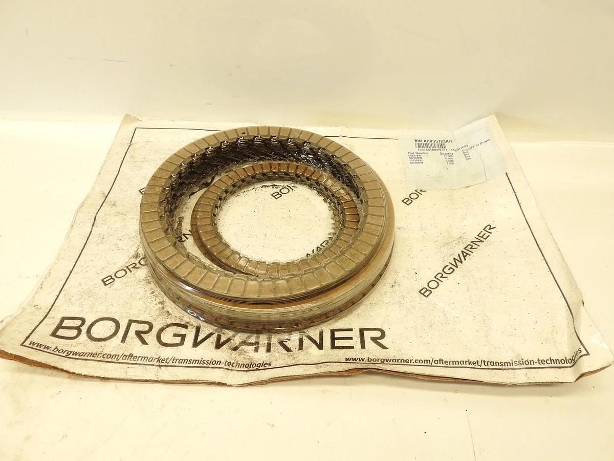 Borg Warner 35723KIT 6R140 Transmission Friction Clutch Kit High Energy 2011-14