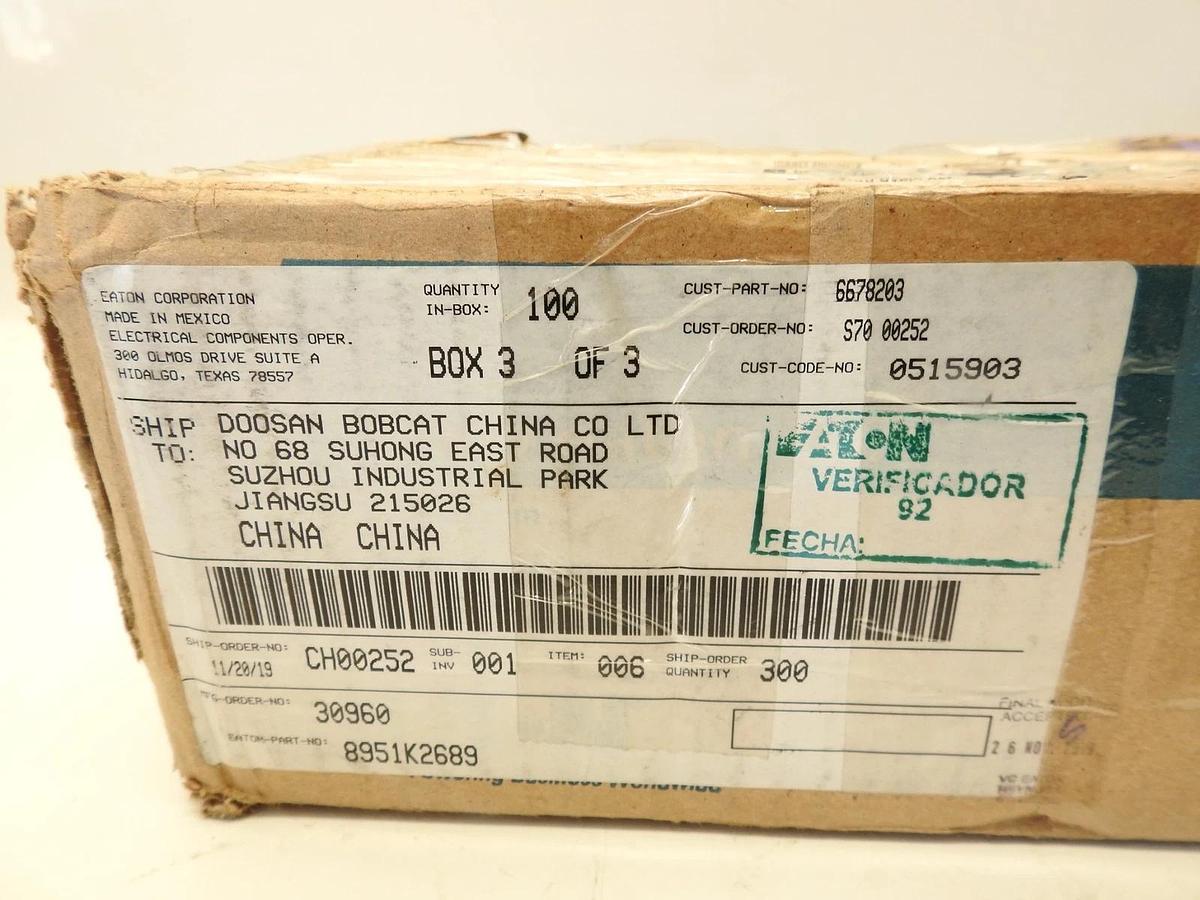 New Oem Bobcat PARK BRAKE SWITCH FOR SKID STEER LOADERS, 6678203