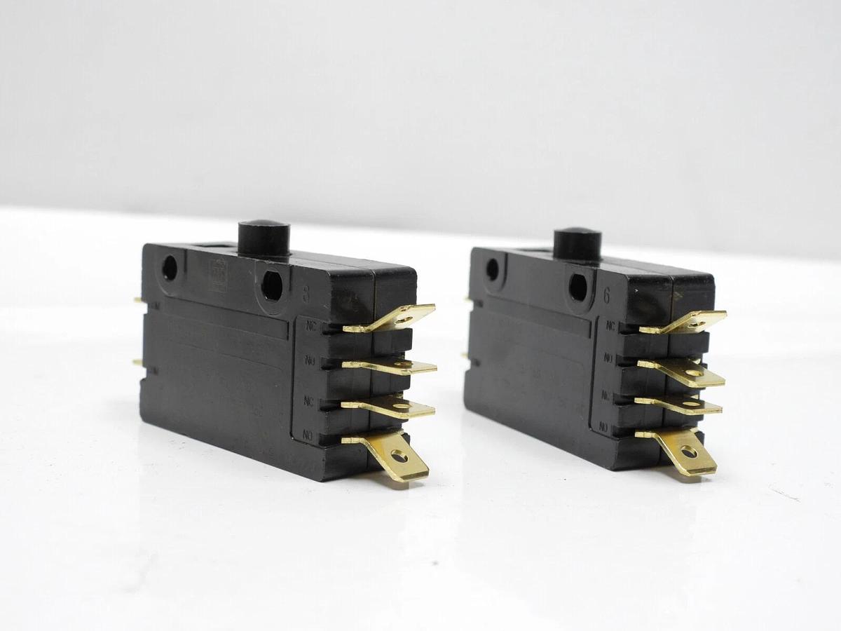 2Pk New ZF S-19E Pin Plunger Snap Action 15A Micro Switch E19-00A E1900A 0E19-00