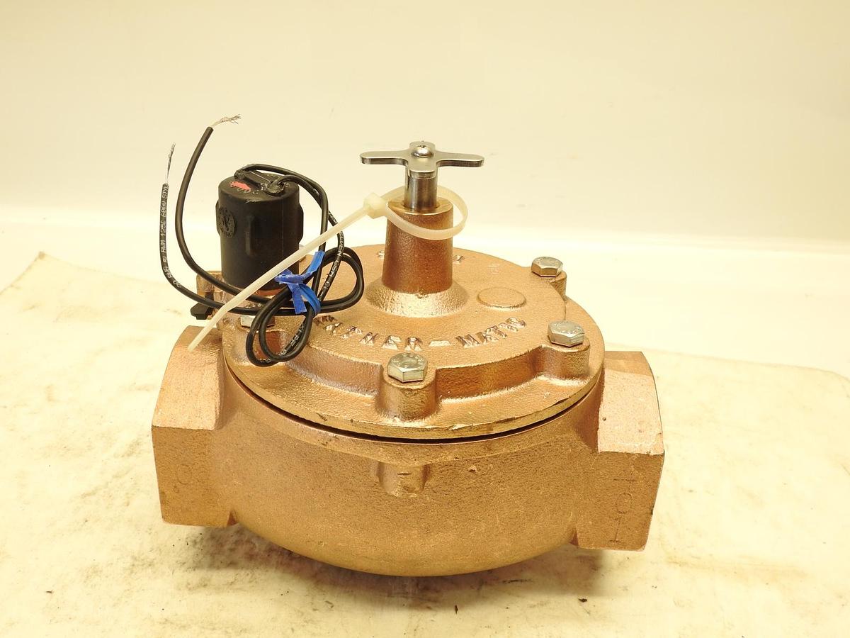 Weaher Matic 159-24  201-24 Bronze Bullet Series 2 1/2" Valve With Flow Control
