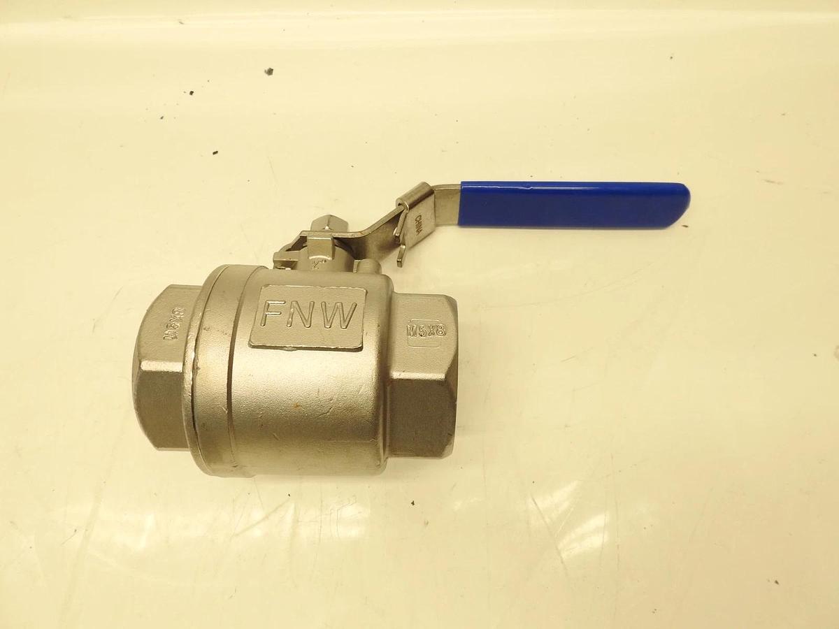 CF Fluid Controls 2" Ball Valve Fig. F12WR CF8M 1000 WOG