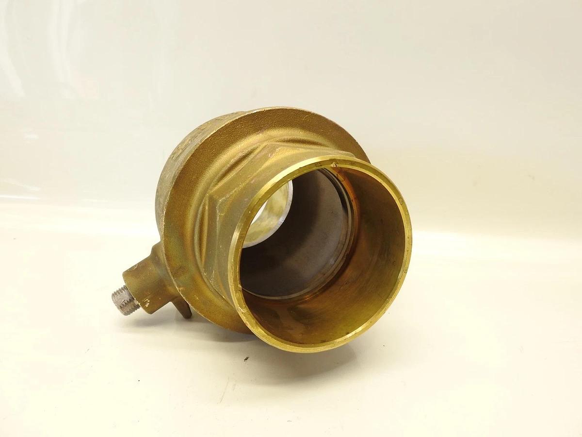 RB 3 in Brass Ball Valve CW510L LF DN 80 PN16 600 WOG