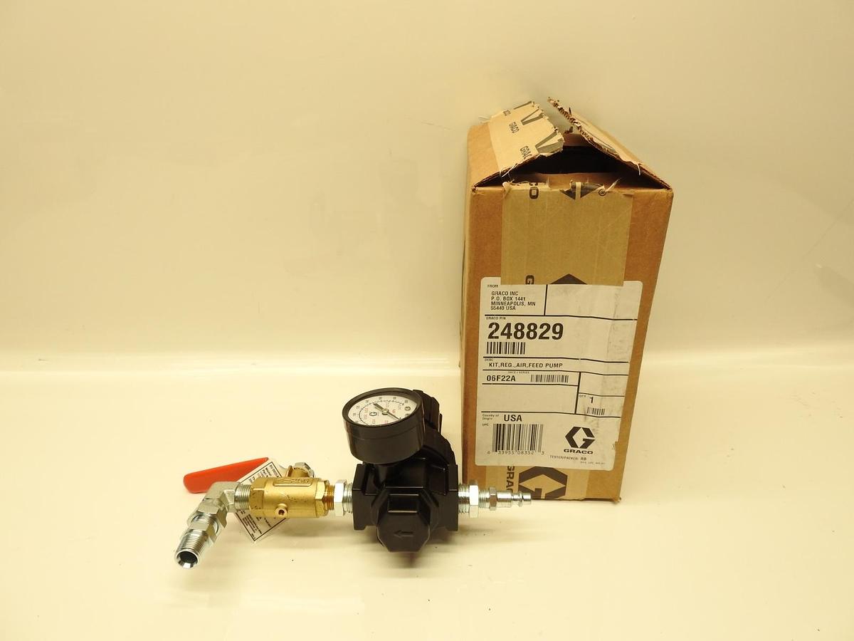 New Genuine Graco 248829 KIT REG. AIR FEED PUMP