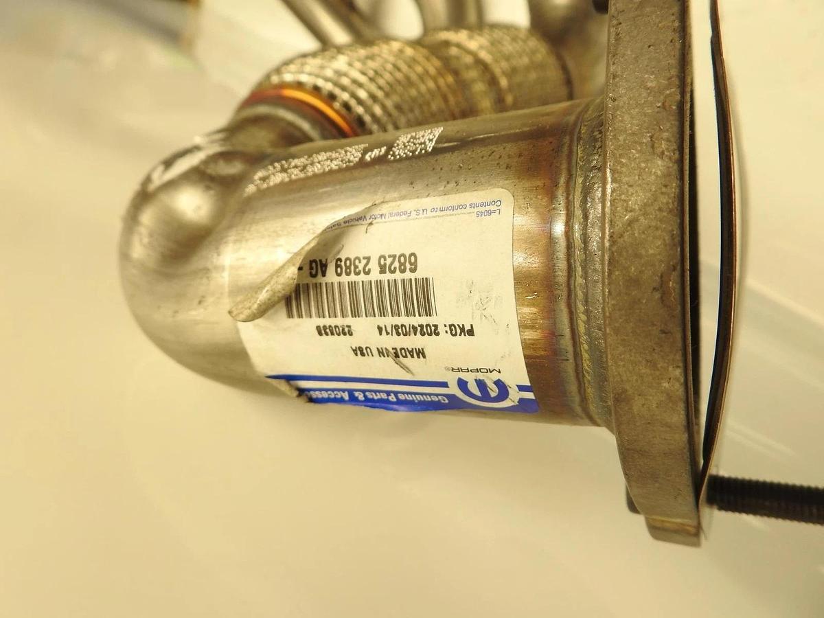 New Oem Mopar (68252389AG) Exhaust Pipe And Converter, Right