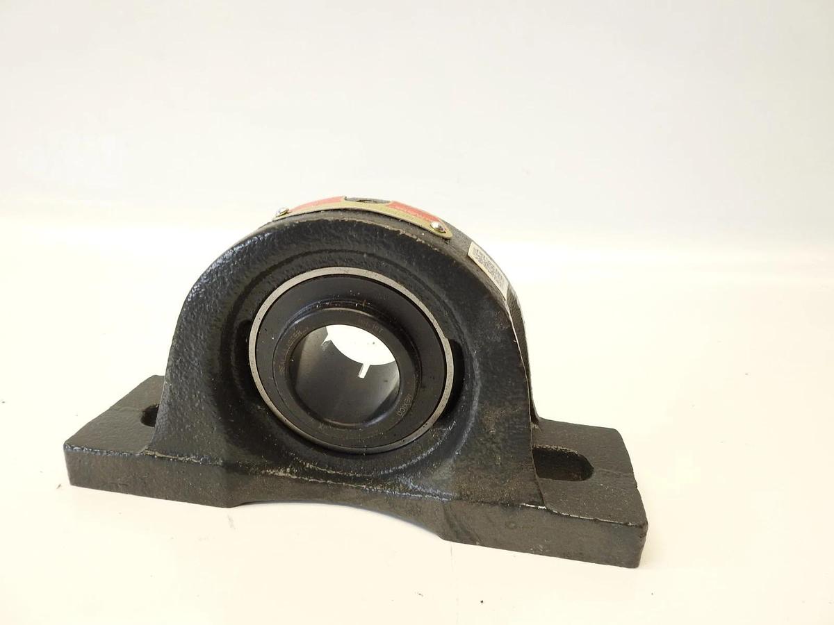 SealMaster NPMH-19T 1.1875'' Dia. Two Bolt Pillow Block Bearing, Contact Seal