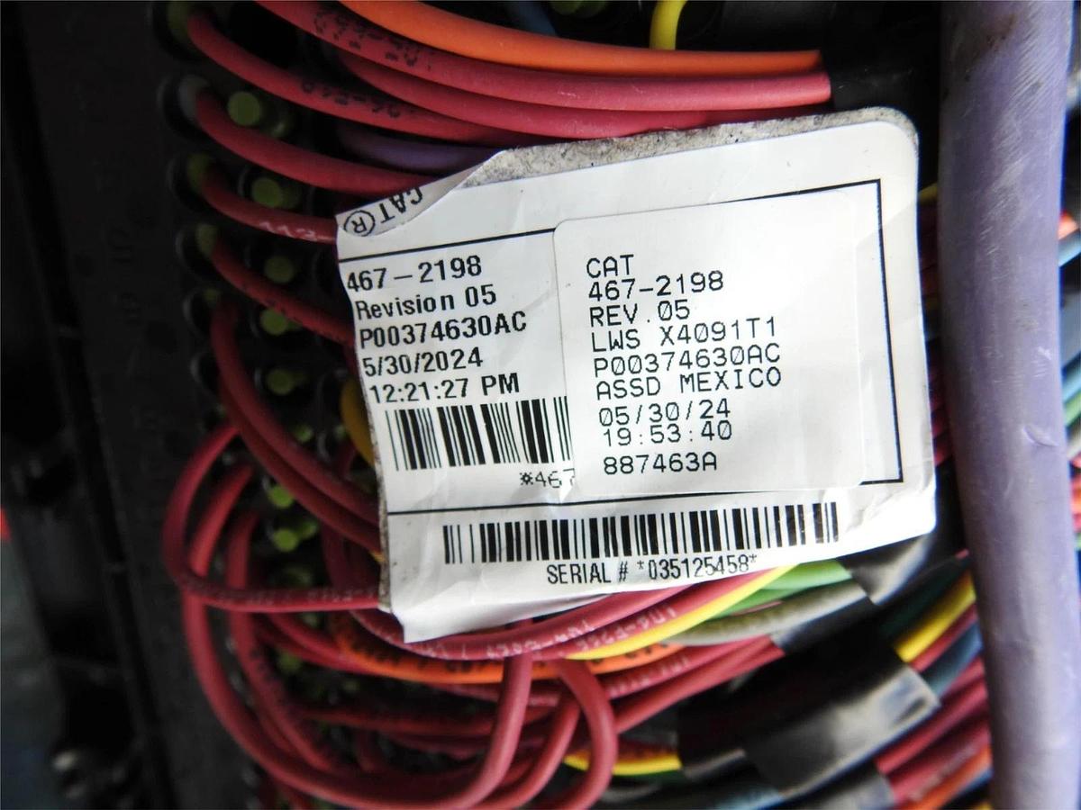 New Genuine Oem Cat 467-2198 Wiring HARNESS ASSY For WHEEL TRACTOR