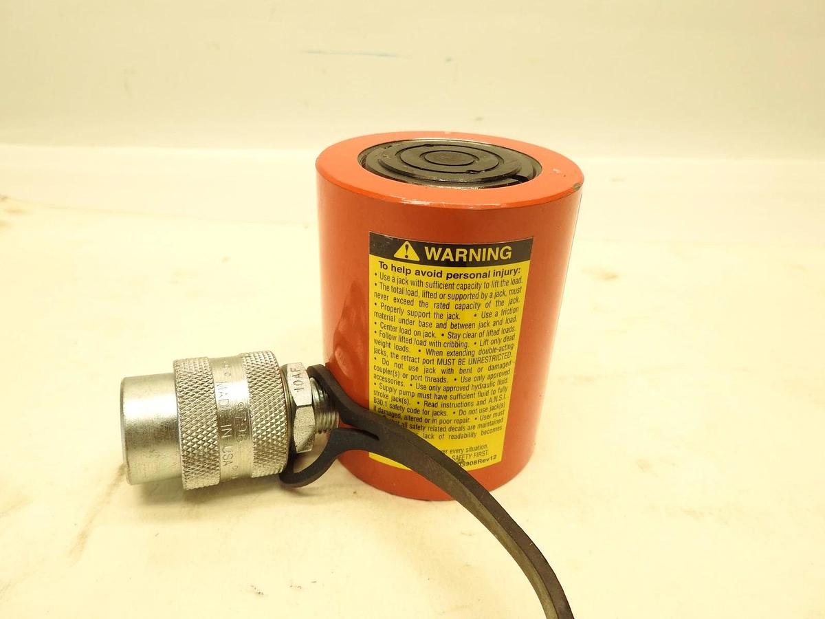 SPX Power Team RSS101 Single Acting and Double Acting Shorty Cylinders, 10 Ton C