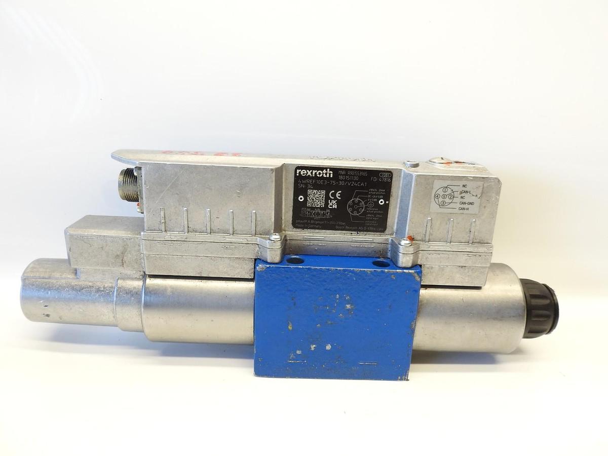 AS IS Rexroth R901553965 4WREF 10 E3 75-30/V24CA1 Proportional Directional Valve