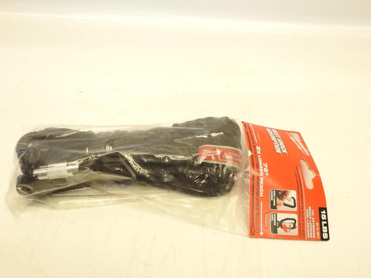 Milwaukee 15 lbs. 72 in. Extended Reach Locking Tool Lanyard