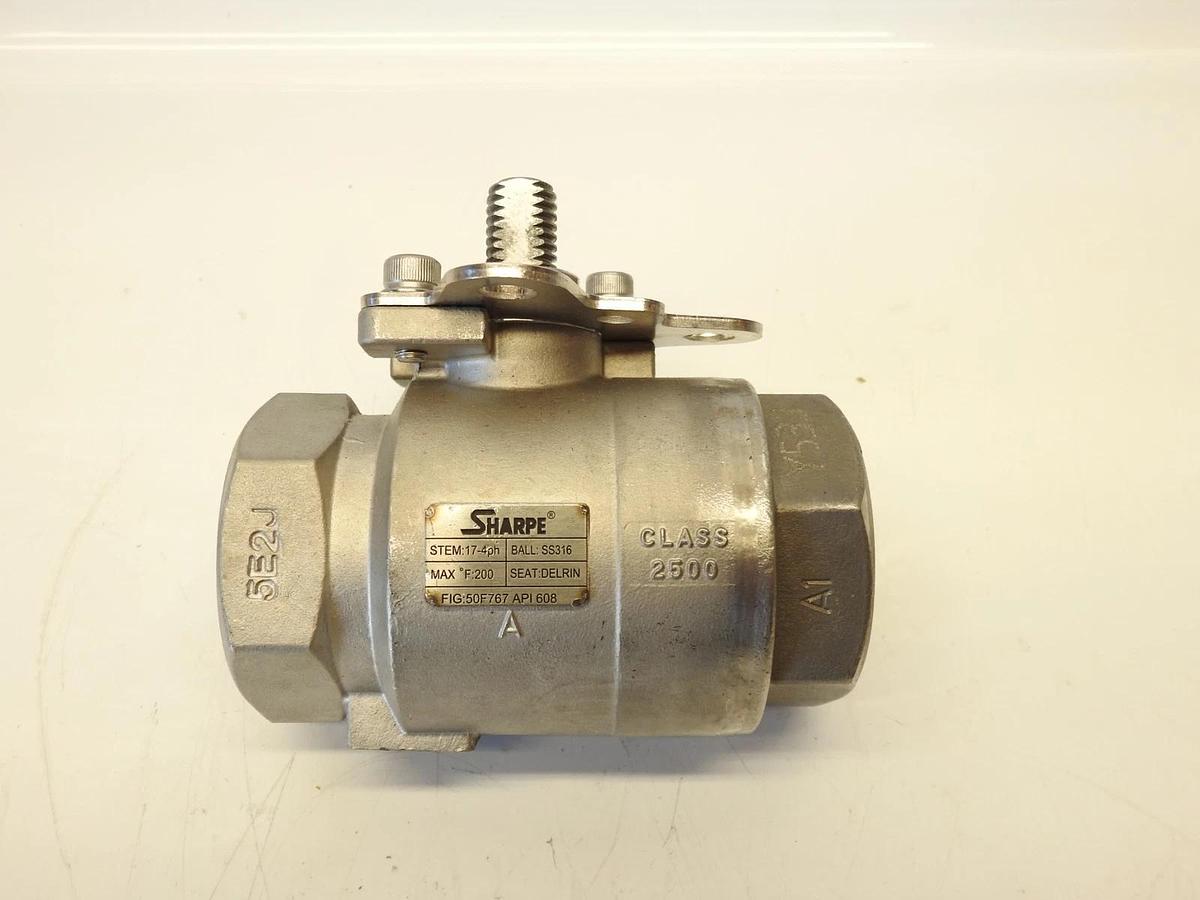 New Sharpe Stainless Steel Ball Valve 50F767 1"  CF8M