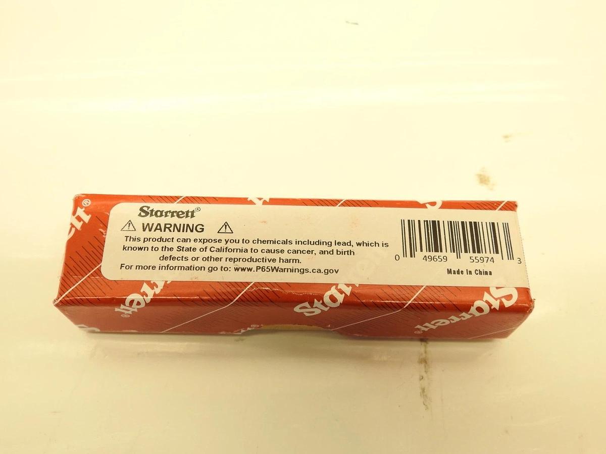 Starrett 049659-55974 20 Piece, 0.05mm to 1 Thick, Parallel Feeler Gage Set