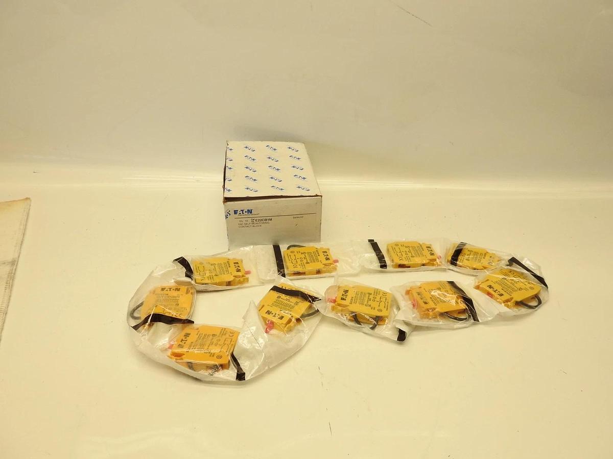 Lot Of 10 Oem Eaton Cutler Hammer E22CB1M