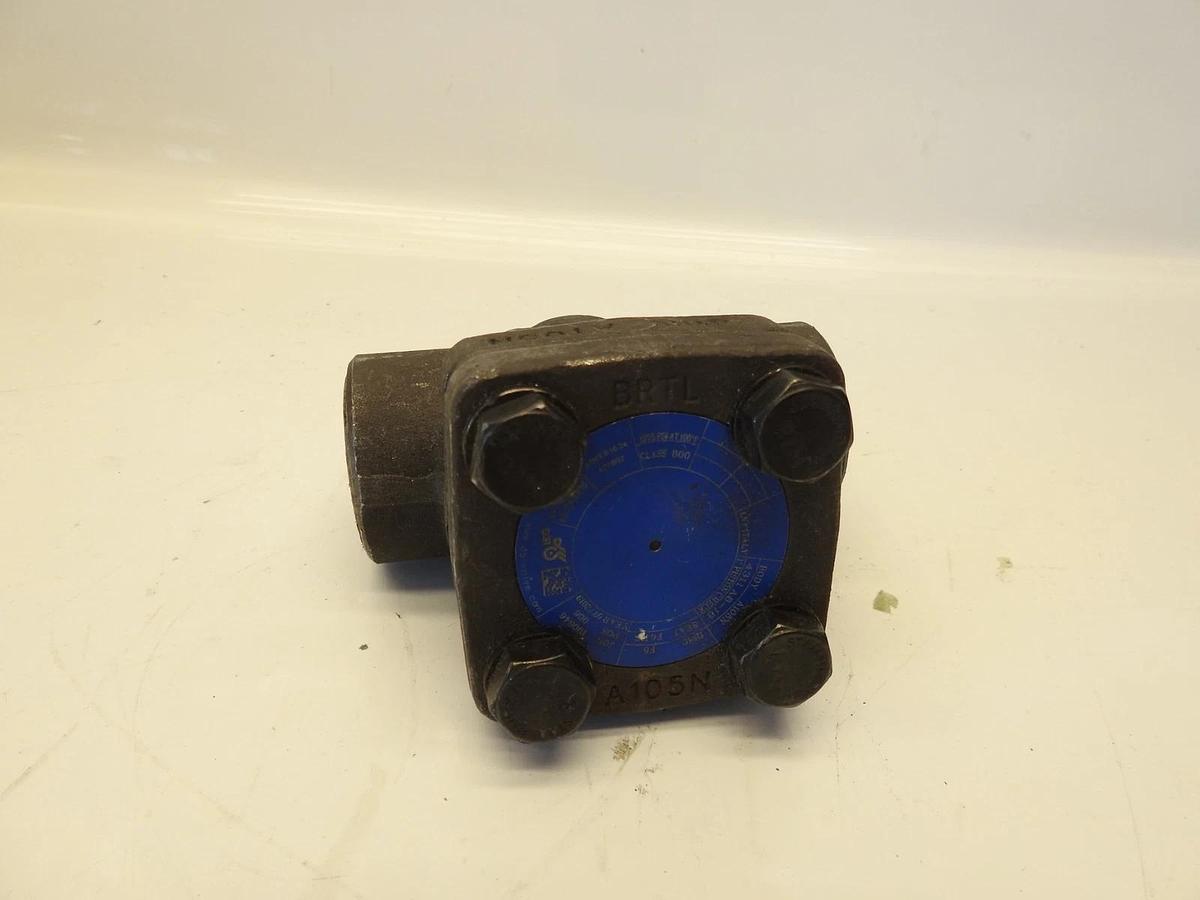 Forged Steel Lift Check Valve DSI 4311-A8-18 1-1/2" (1.5") 800 Socket Weld A105