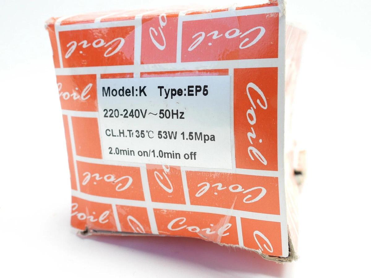 New EP5  Model K Water Pump 220-240V 53W 2 Min On/ 1 Min Off For Coffee Machine
