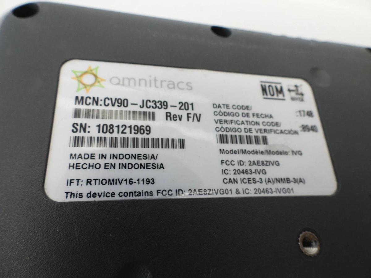 Lot Of 16 ASIS: Untested Omnitracs IVG Electronic Logging Device CV90-JC339-201