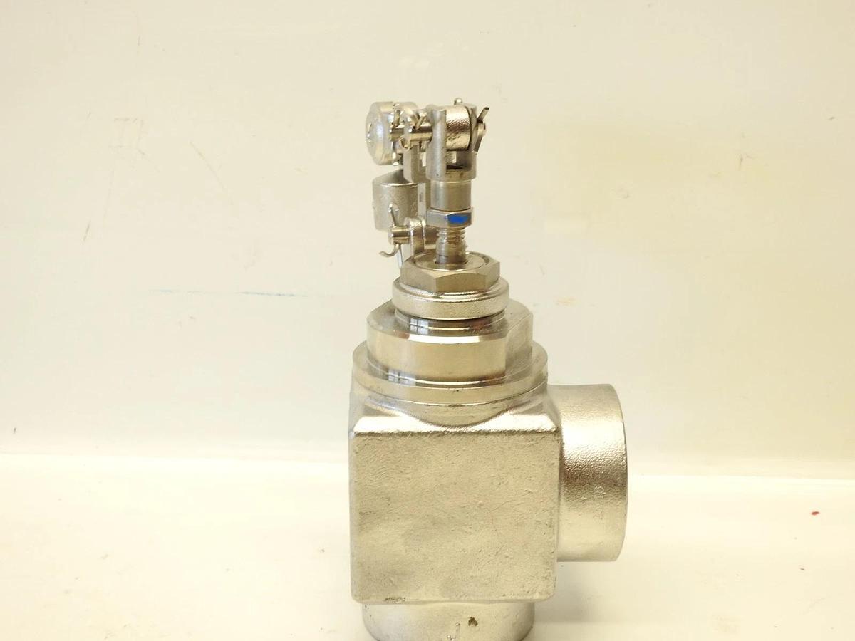 Gadren 1" In Out Stainless Steel Angle Float Valve Heavy Duty
