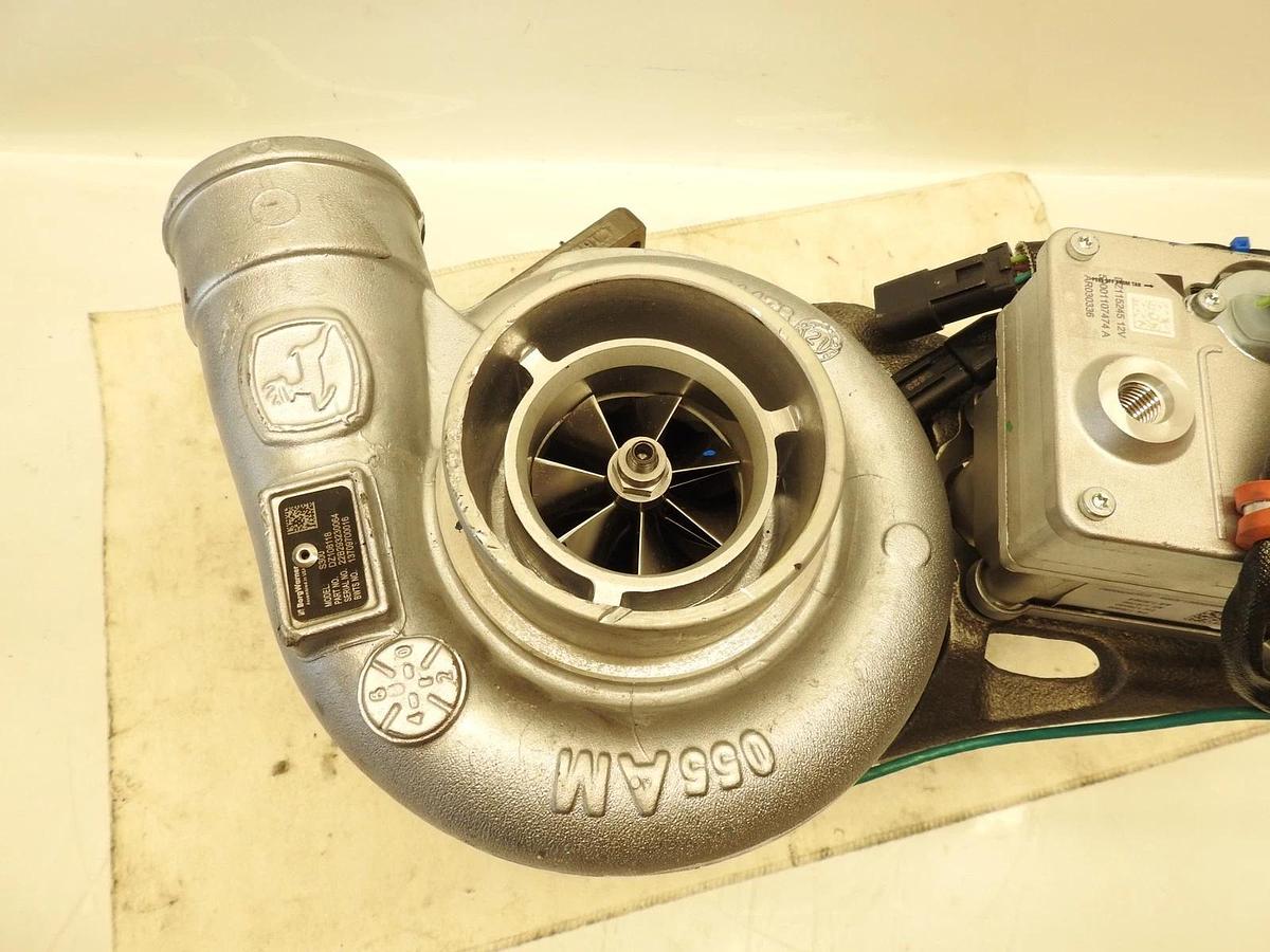 New Genuine Oem John Deere DZ108118 Turbocharger With Actuator Rollerless