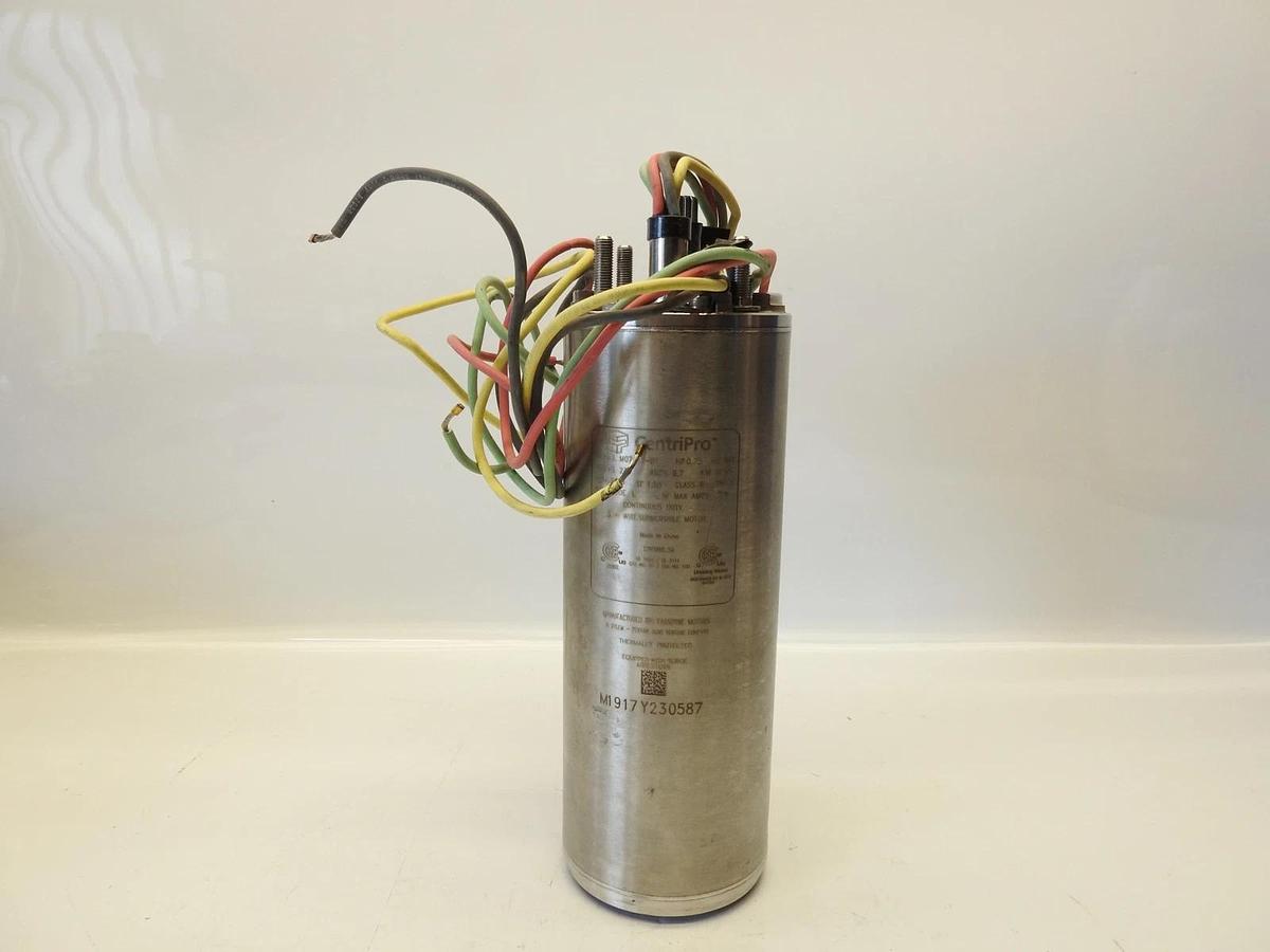 Goulds Centripro M07412-01 , 3/4 HP 3-Wire 4" Submersible Pump Motor