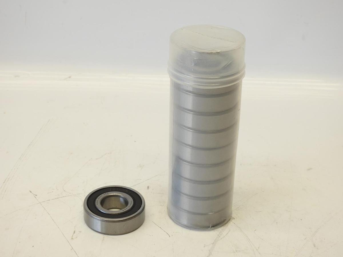 10 Pcs 6204-2RS Double Rubber Seal Bearings 20X47X14Mm, Pre-Lubricated