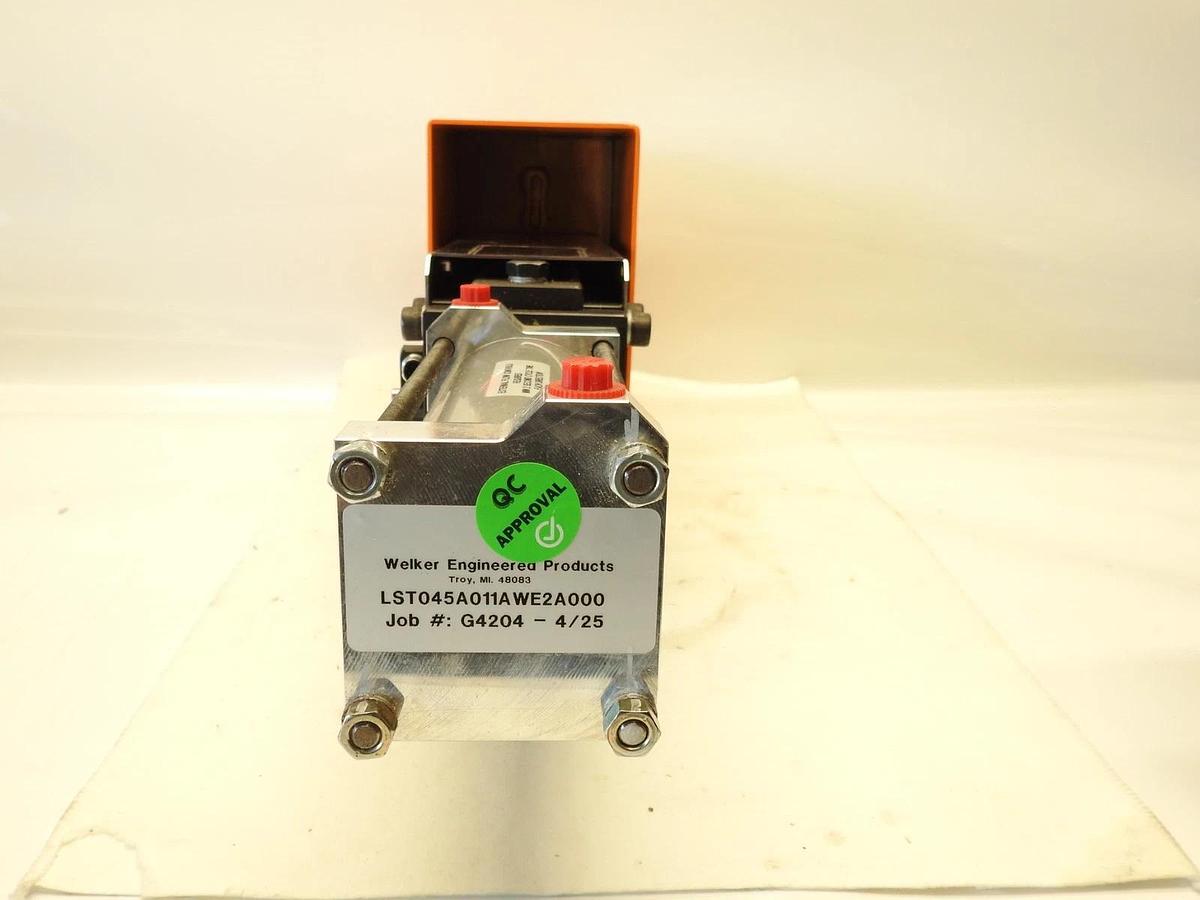 New Welker WC-2182-LST-045-01 Pneumatic Cylinder Parts Positioner