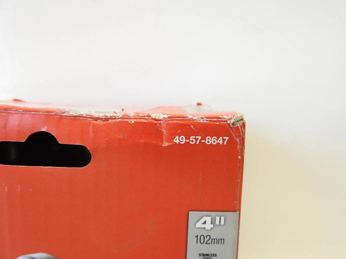 New Oem Milwaukee 49-57-8647 4in One-Piece Carbide Hole Cutter