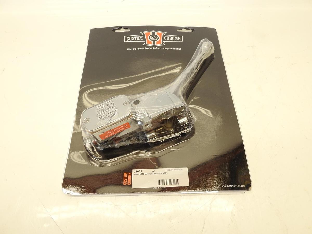 New Custom Chrome 28068 Complete Master Cylinder Assy
