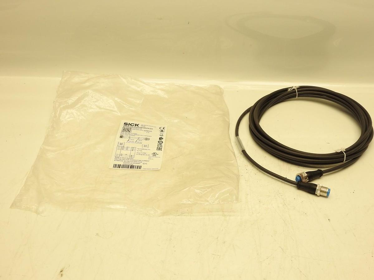 SICK YF2A15-050UB5M2A15 (2096010) Connection Cable, M12, AWG22, 5M, Unshielded