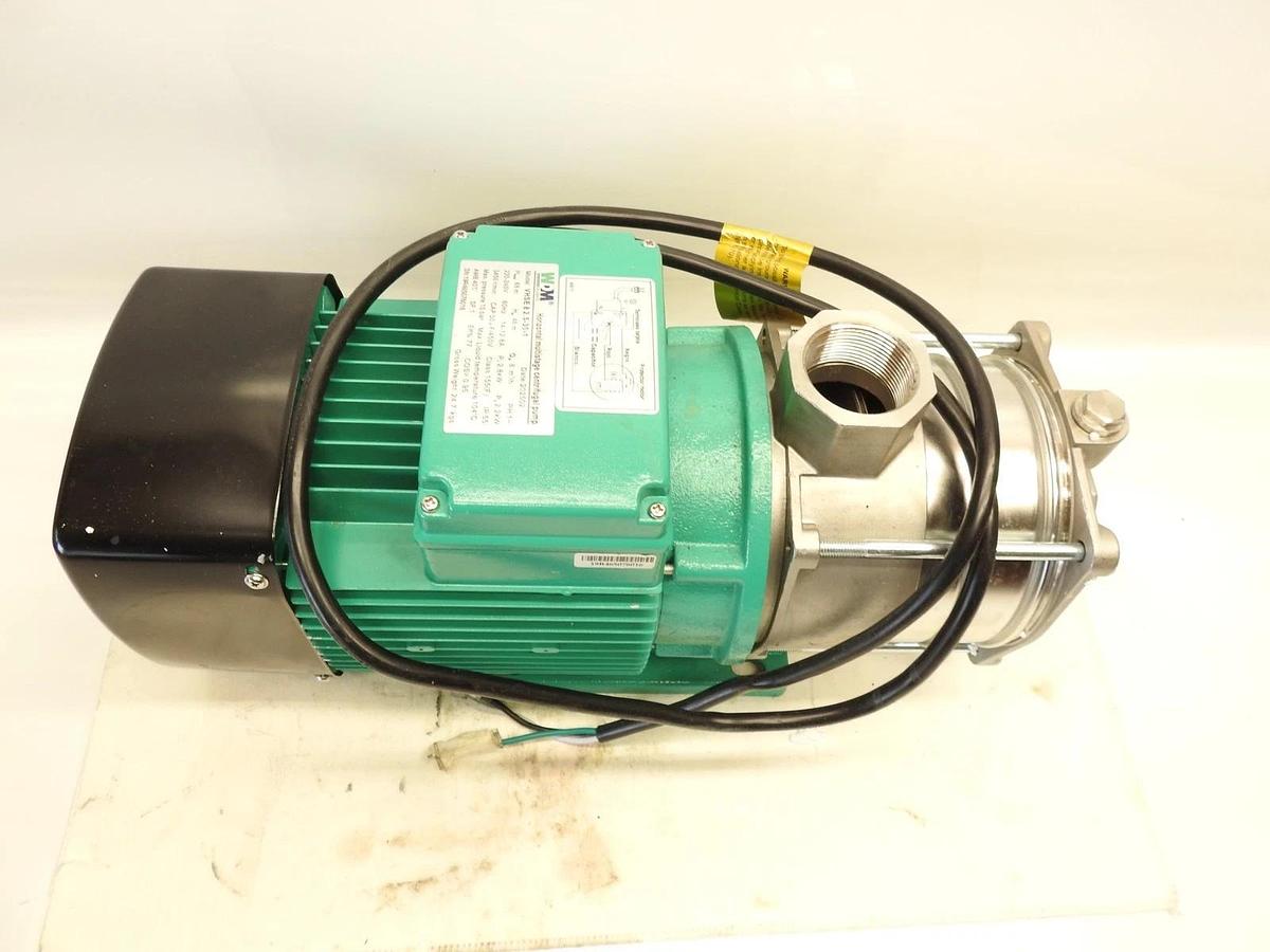 WDM Pumps VHSE 8 2.5-30 3HP, 230-460V, 3 Phase VHSE Multistage Booster Pump
