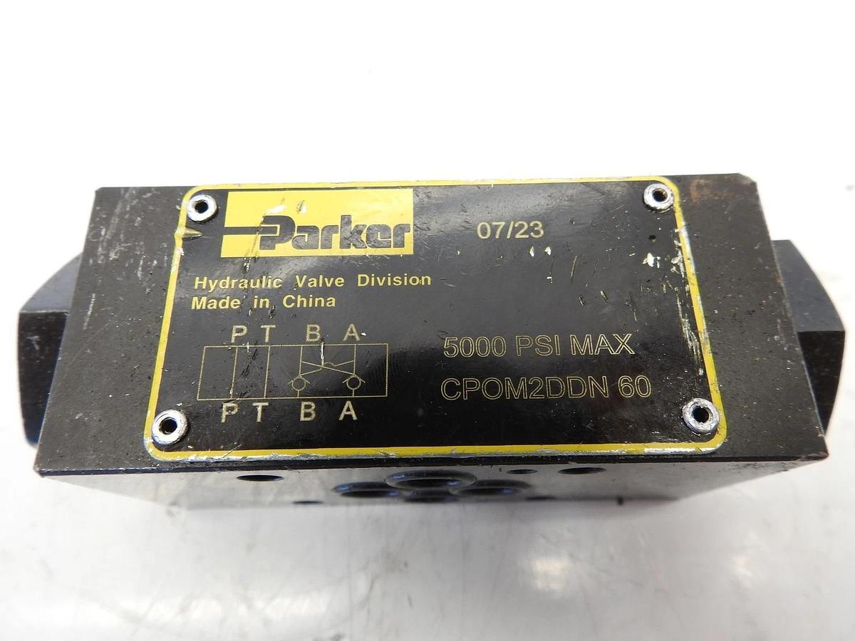 New Oem Parker Cpom2ddn 60 Hydraulic Check Valve 5000 PSI Max