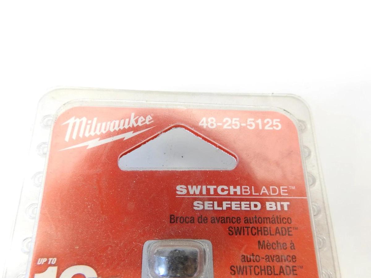 Milwaukee 48-25-5125 1-1/2-Inch Switchblade Selfeed Bit