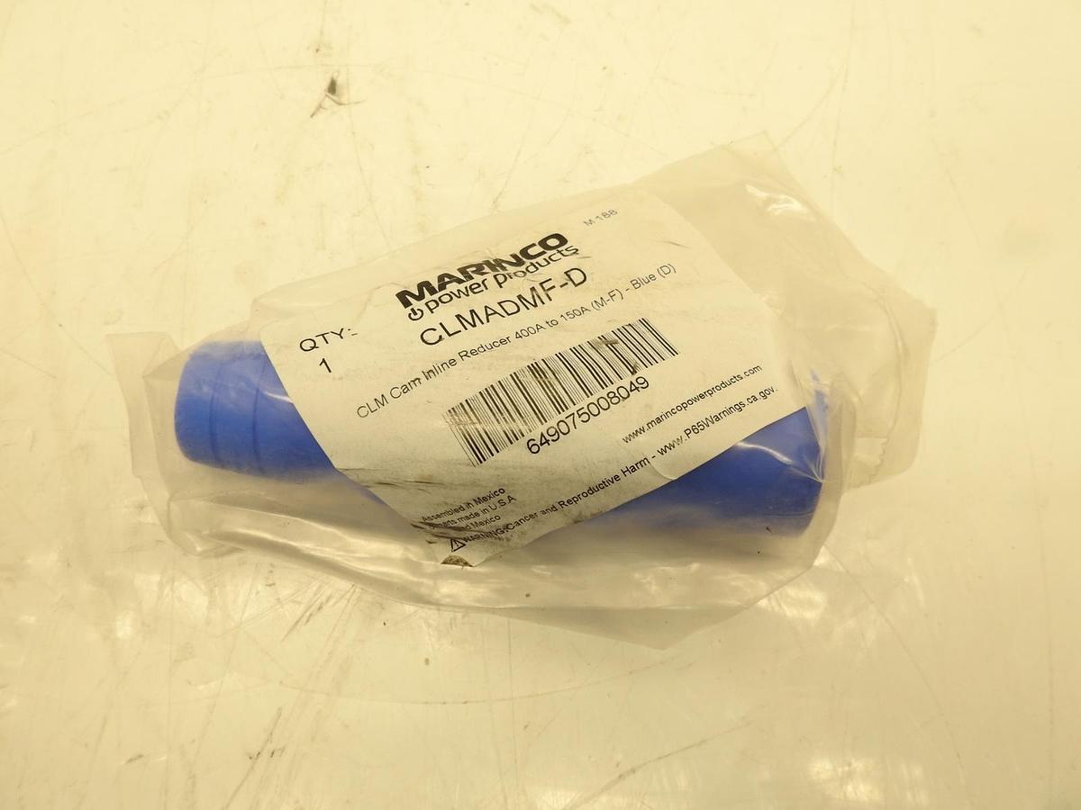 (MARINCO) CLMADMF-D CLM Reducer 400A to 150A (M-F) - Blue (D)