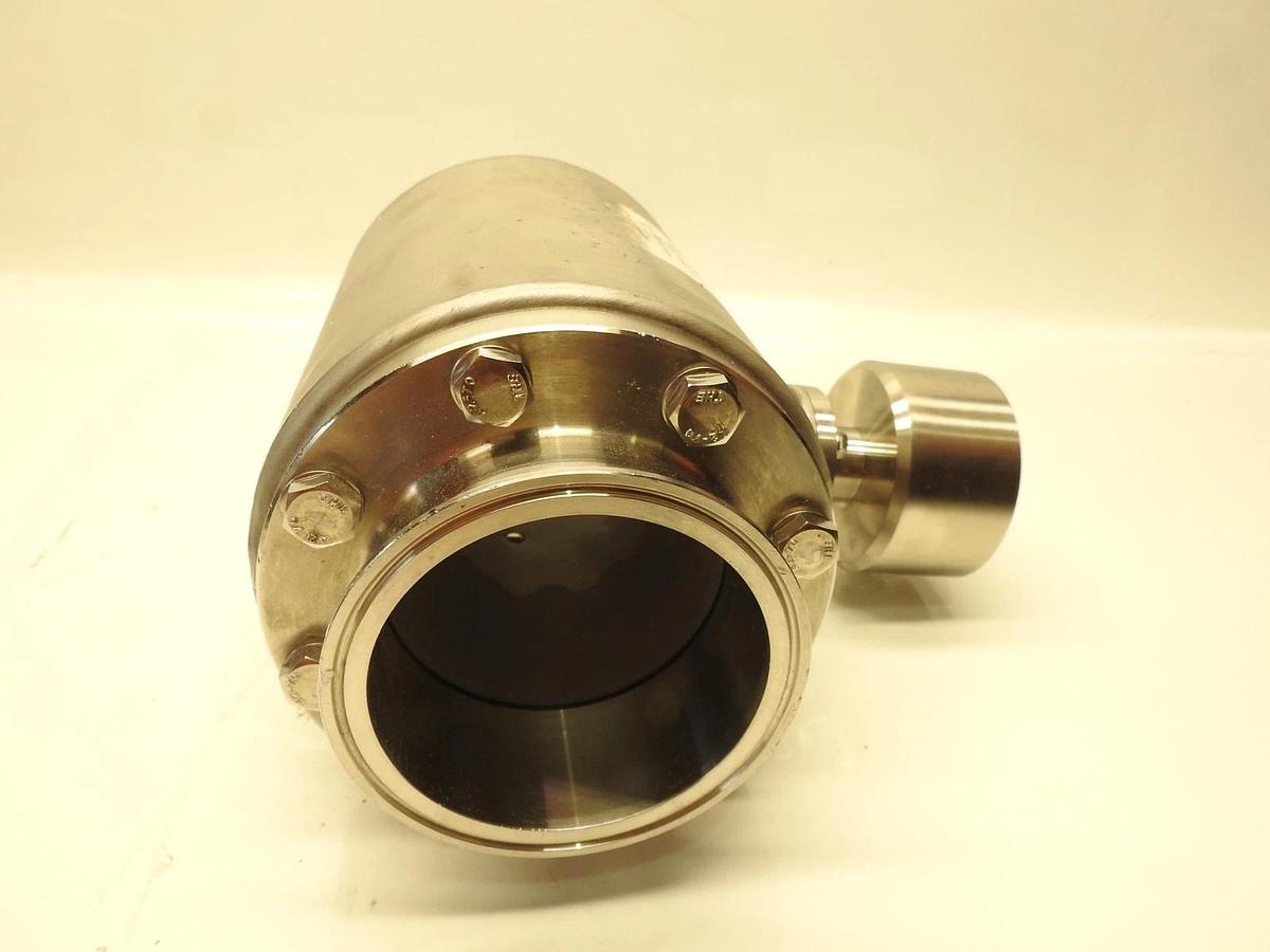 New Anderson-Negele FMQ100SDM1A ELECTROMAGNETIC FLOW METER 4" TC 316L