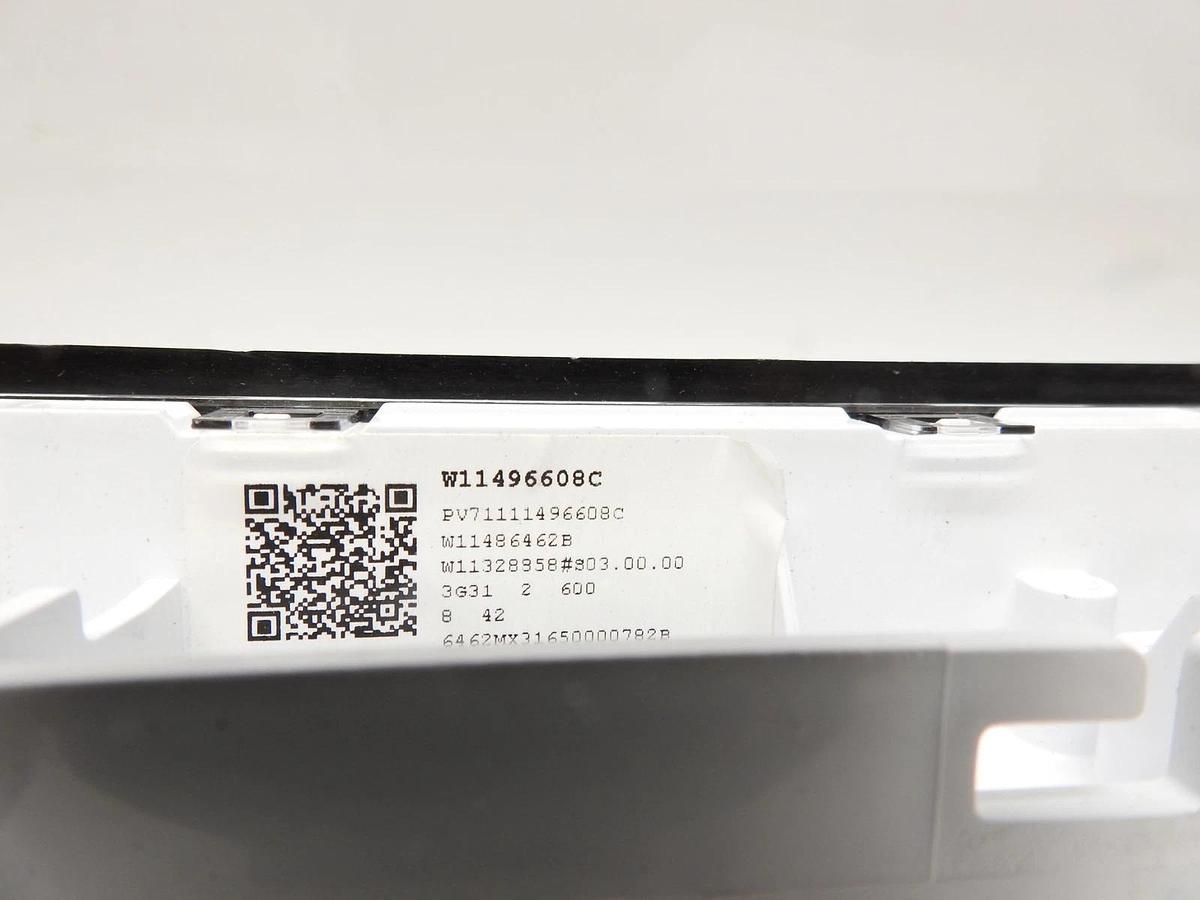 OEM KitchenAid Dishwasher Console Assy W11496608