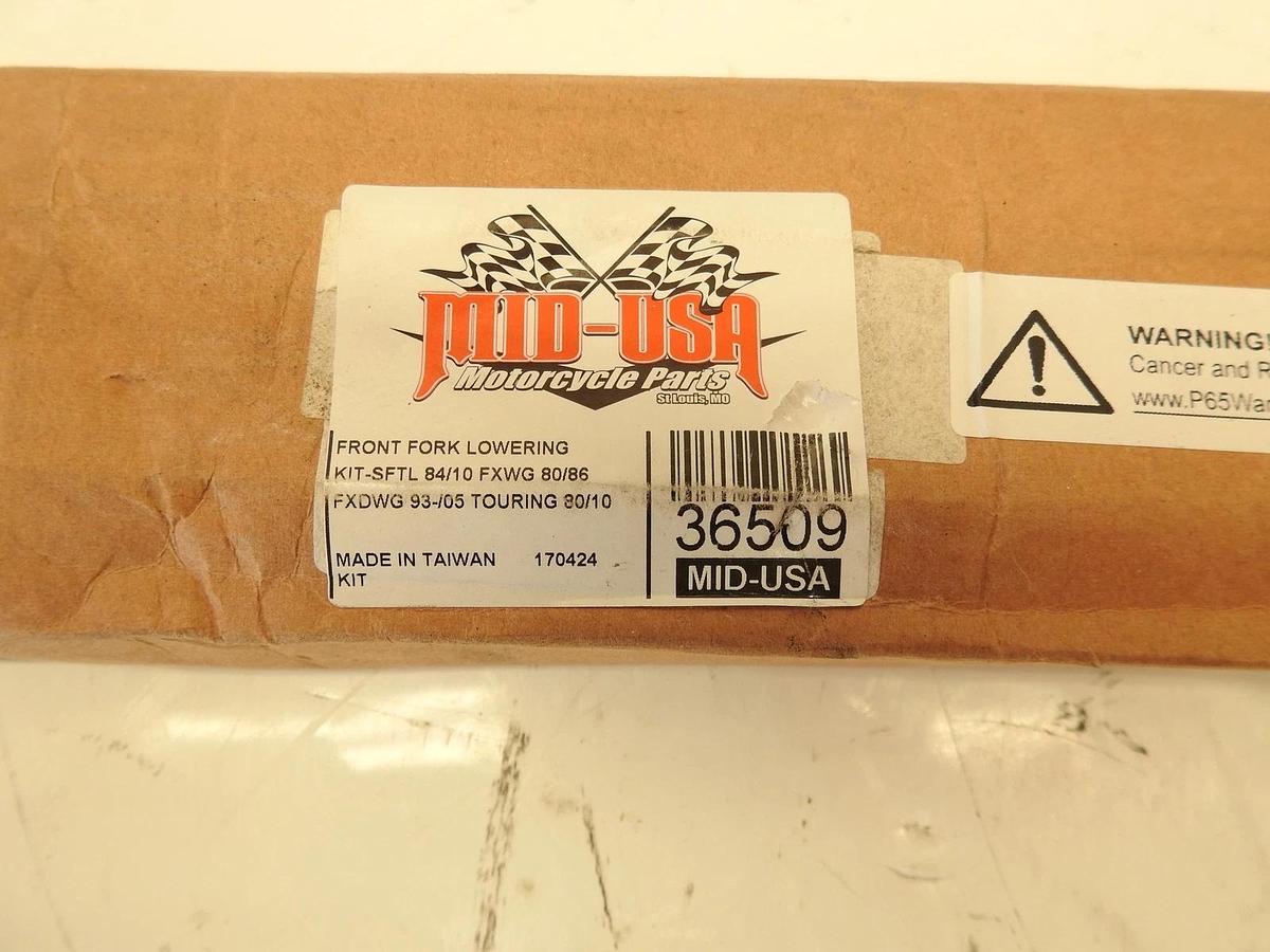 Mid-Usa 36509 41mm Front End Lowering Kit Harley Models (36509)