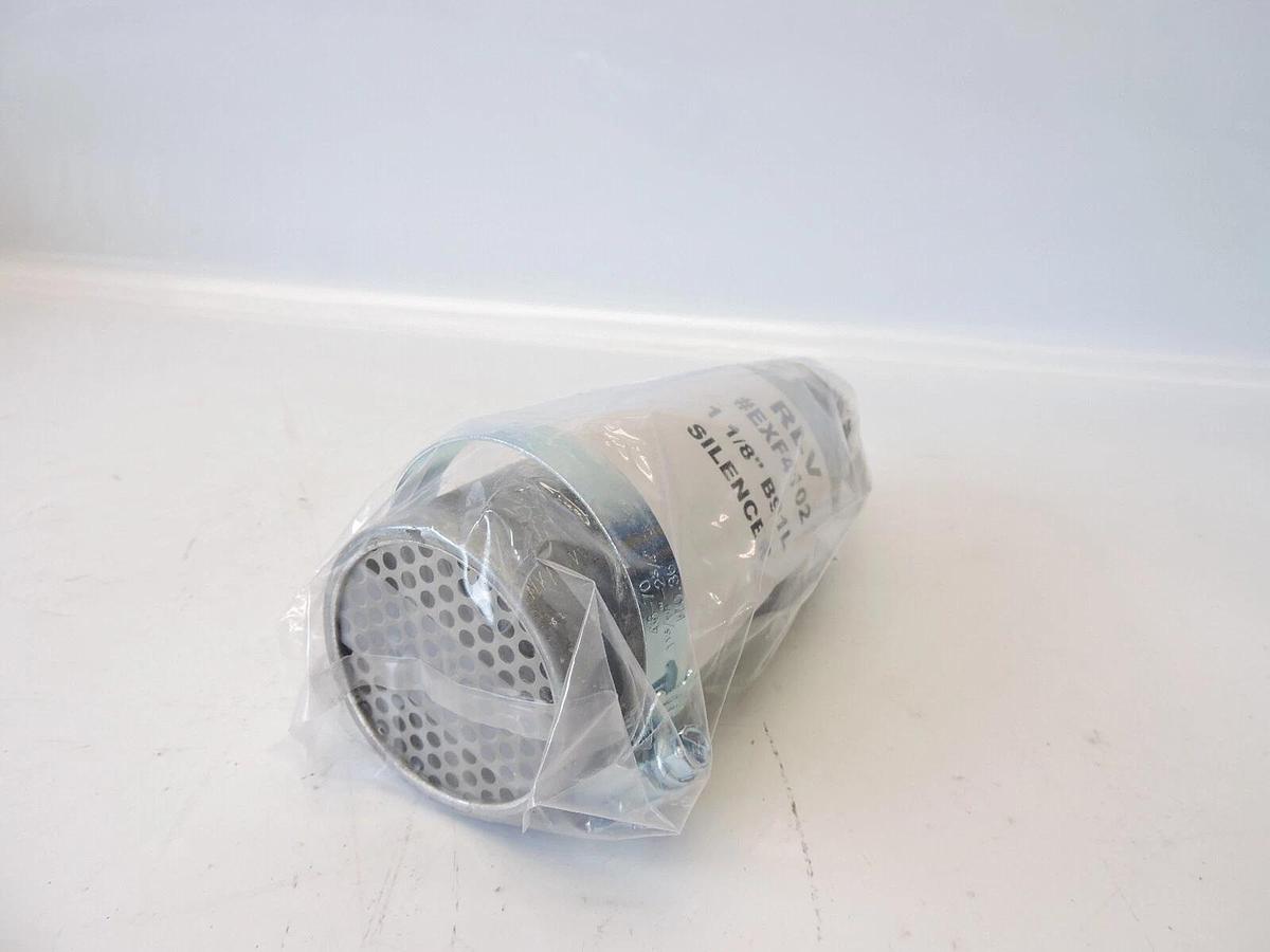 "EXF4102: B91 1 1/8"" Exhaust Silencer | 18-22 in Inlet | 18 in Outlet | 18 - 22 in | 18 in"