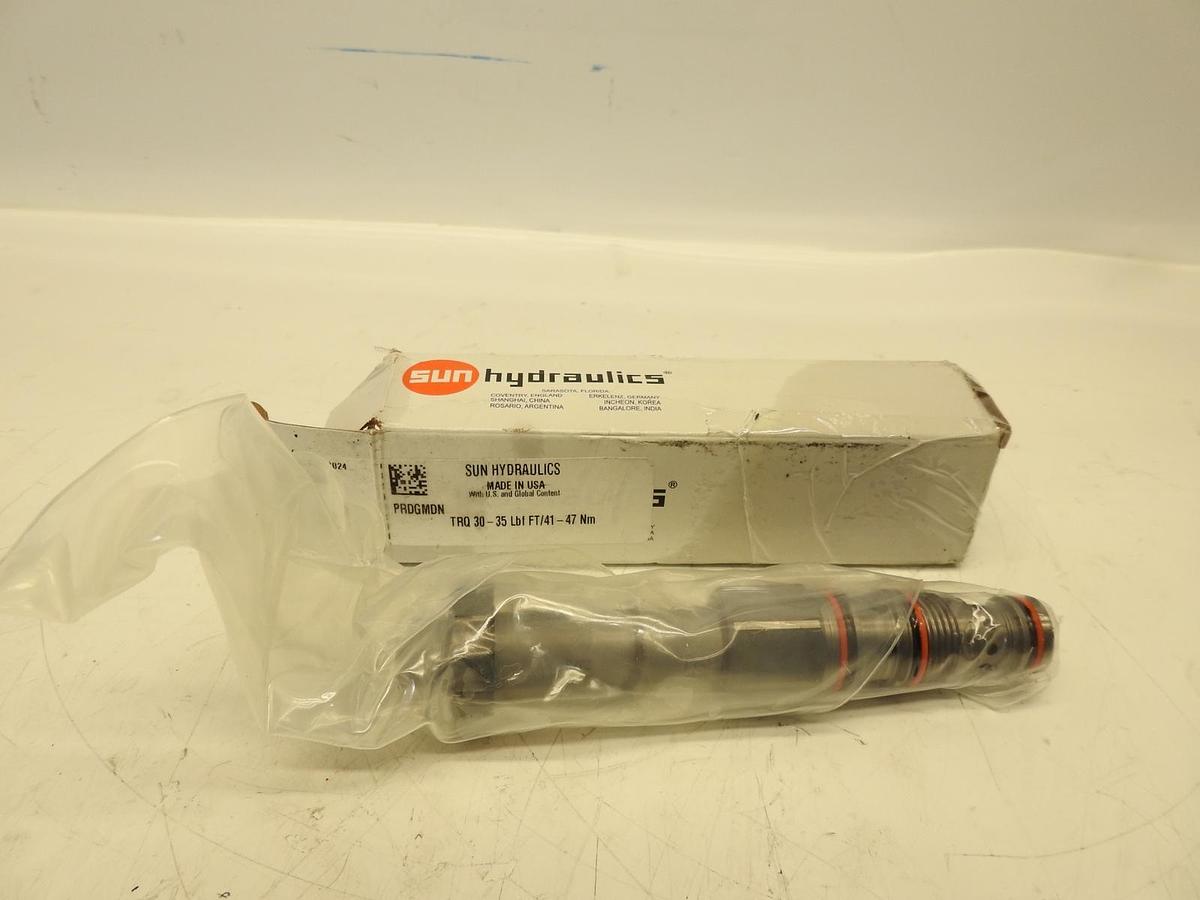 Sun Hydraulics PRDGMDN Pressure Releasing Valve TRQ 30-35 Lbf FT/41-47Nm